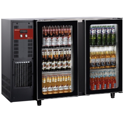 Refroidisseur de bouteilles 2 portes vitrées, 375 litres TAVT/2G-R2